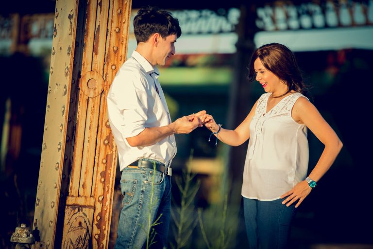 Reportajes de Preboda en una Estacion de Tren abandonada (Madrid)
