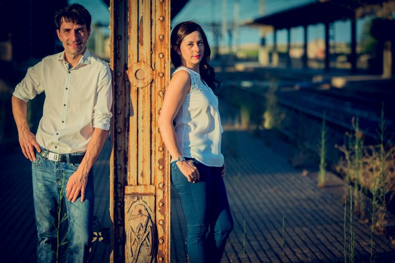 Reportajes de Preboda en una Estacion de Tren abandonada (Madrid)