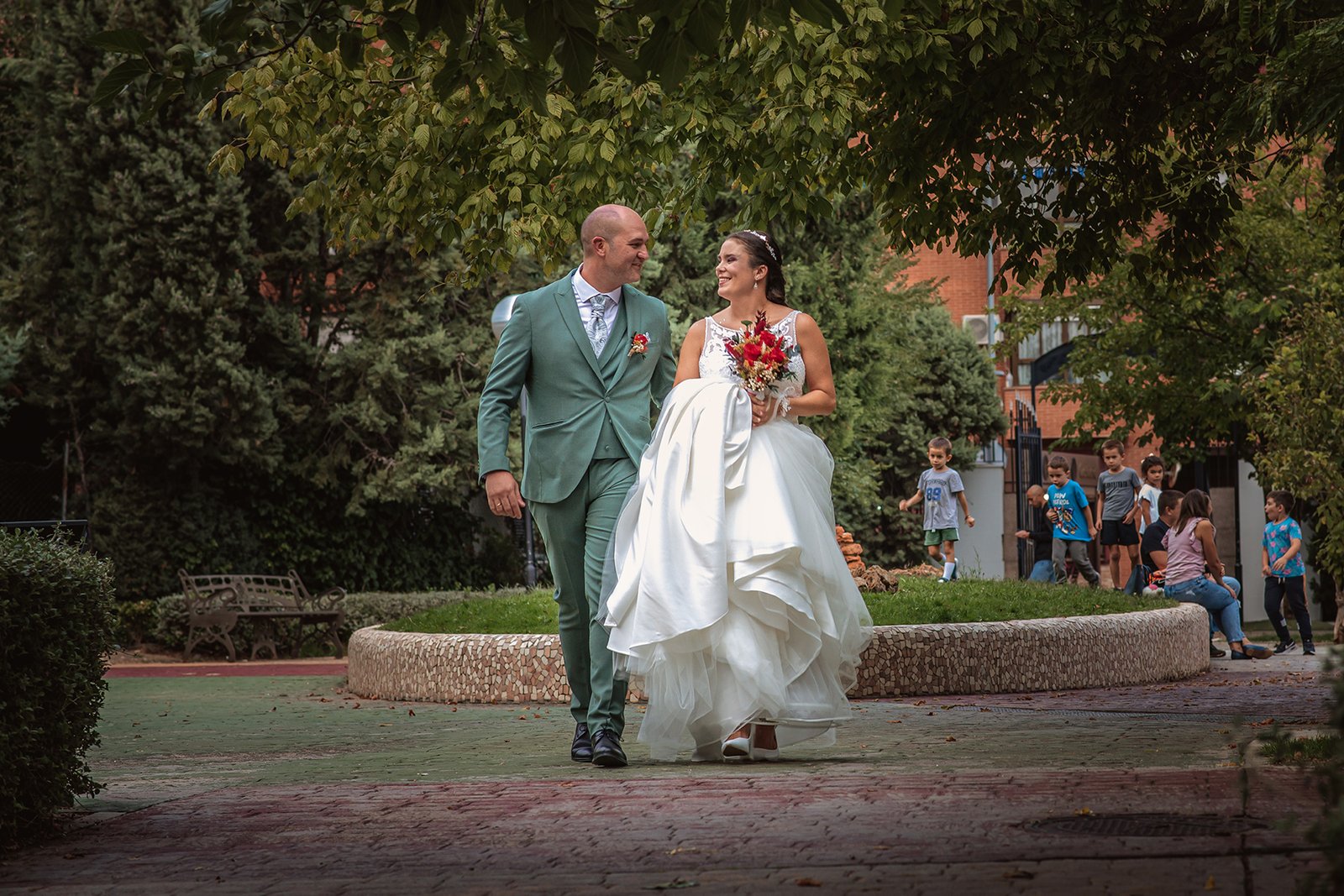 Fotógrafo Madrid Bodas, Boda de Paloma y Miguel en Madrid, Fotógrafo Madrid para Bodas