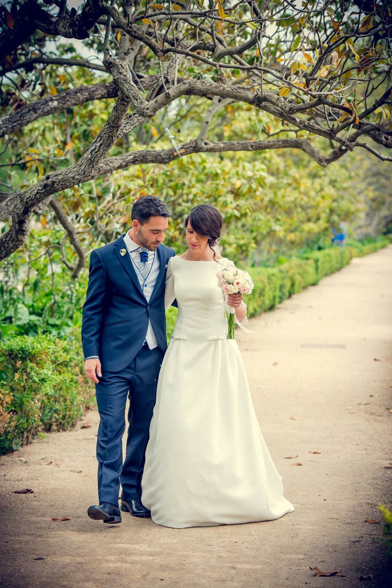 Fotografías boda en Madrid Jardines de Aranjuez