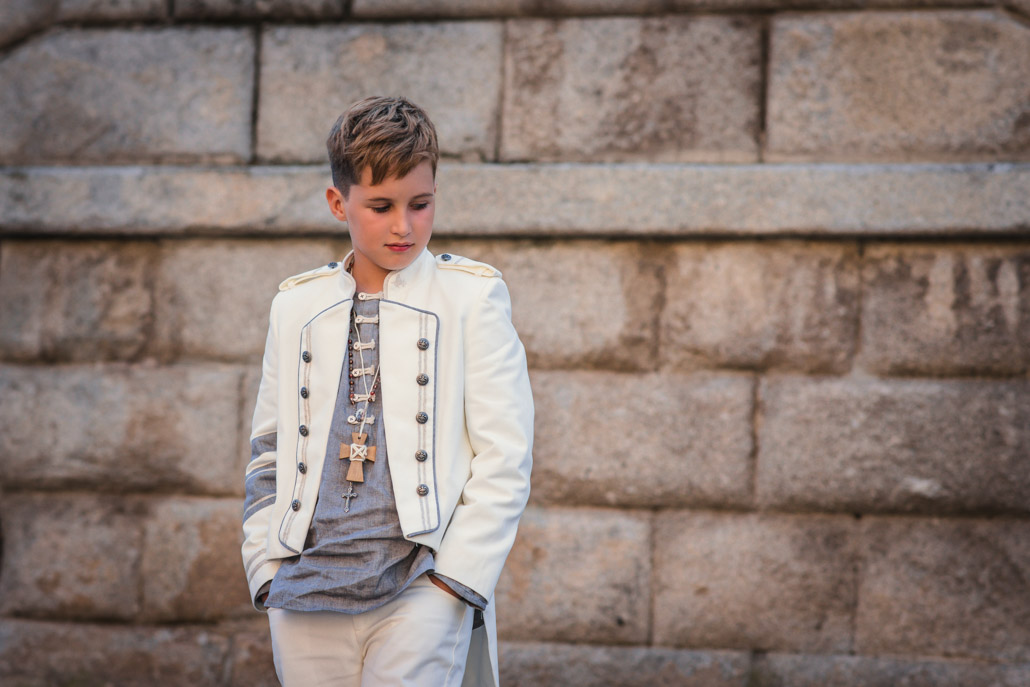 fotos comunión Toledo en exteriores